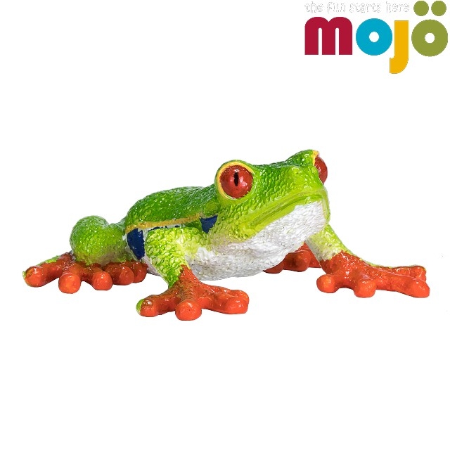 Mojo Fun動物模型-紅眼樹蛙