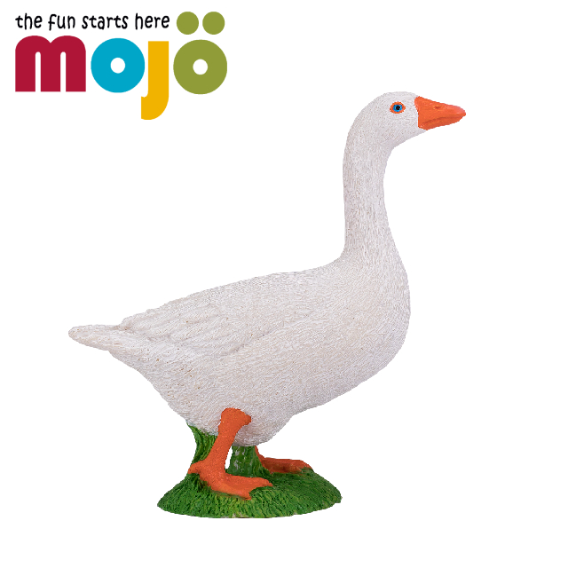 Mojo Fun動物模型-鵝(白)
