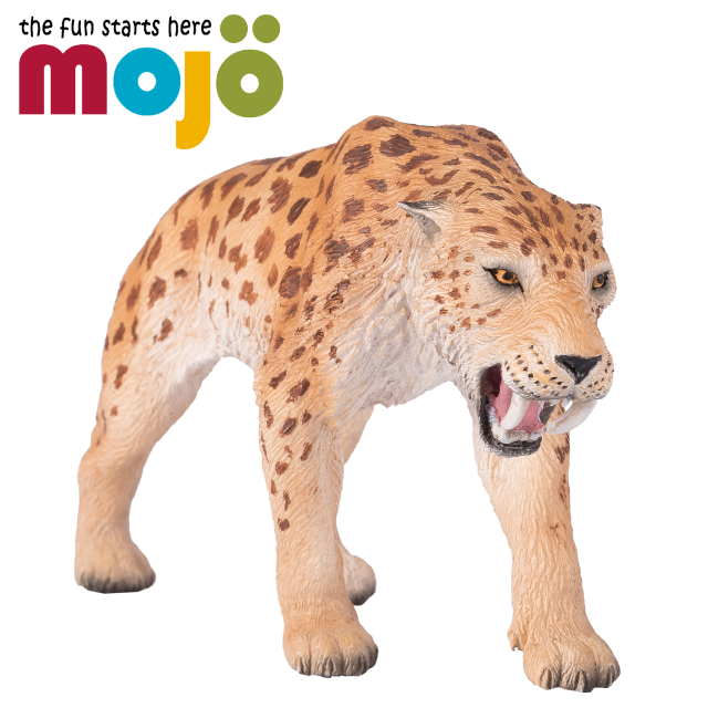 Mojo Fun動物模型-劍齒虎 2021