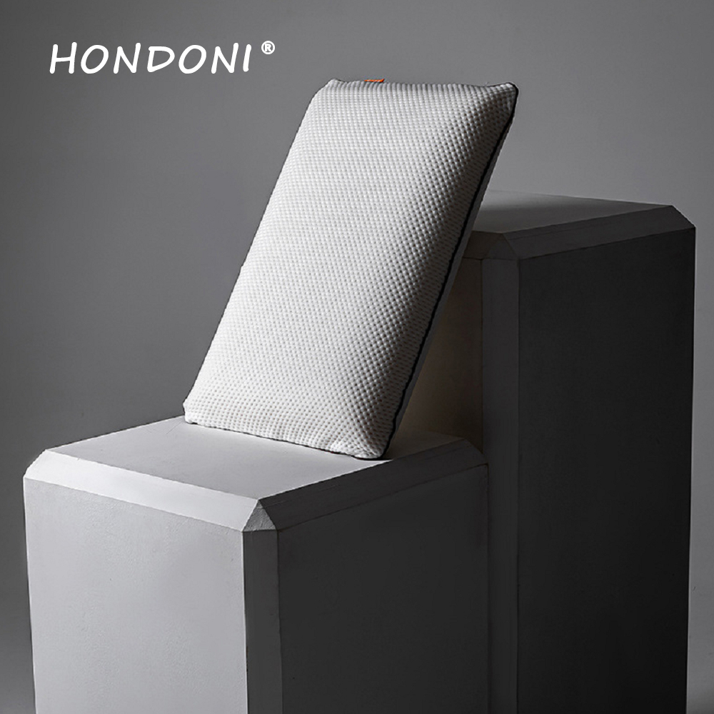 HONDONI 人體工學4D空氣層面包記憶枕 透氣舒適(天絲白Z9-W)