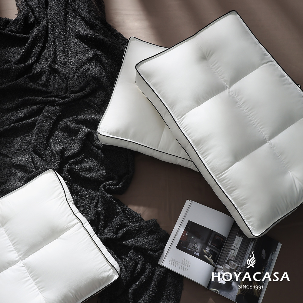 HOYACASA 高支撐奢華飯店枕(二入)