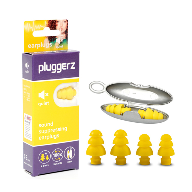 荷蘭進口 pluggerz 安靜閱讀耳塞 聲音濾波器 1大1小2副裝