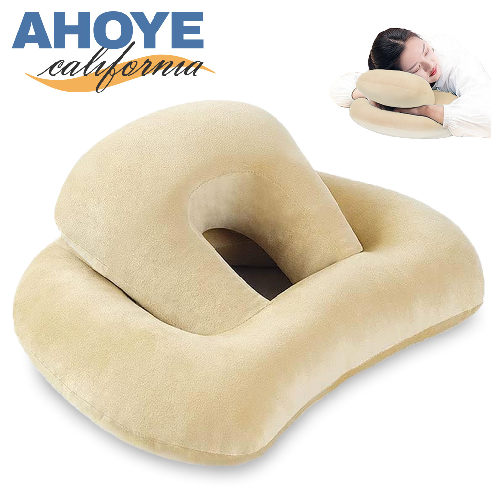 【AHOYE】辦公室舒適午睡枕 (記憶午睡枕 趴睡枕 趴趴枕)