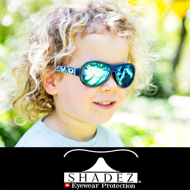 瑞士SHADEZ 兒童太陽眼鏡 深藍迷彩(3-7歲)