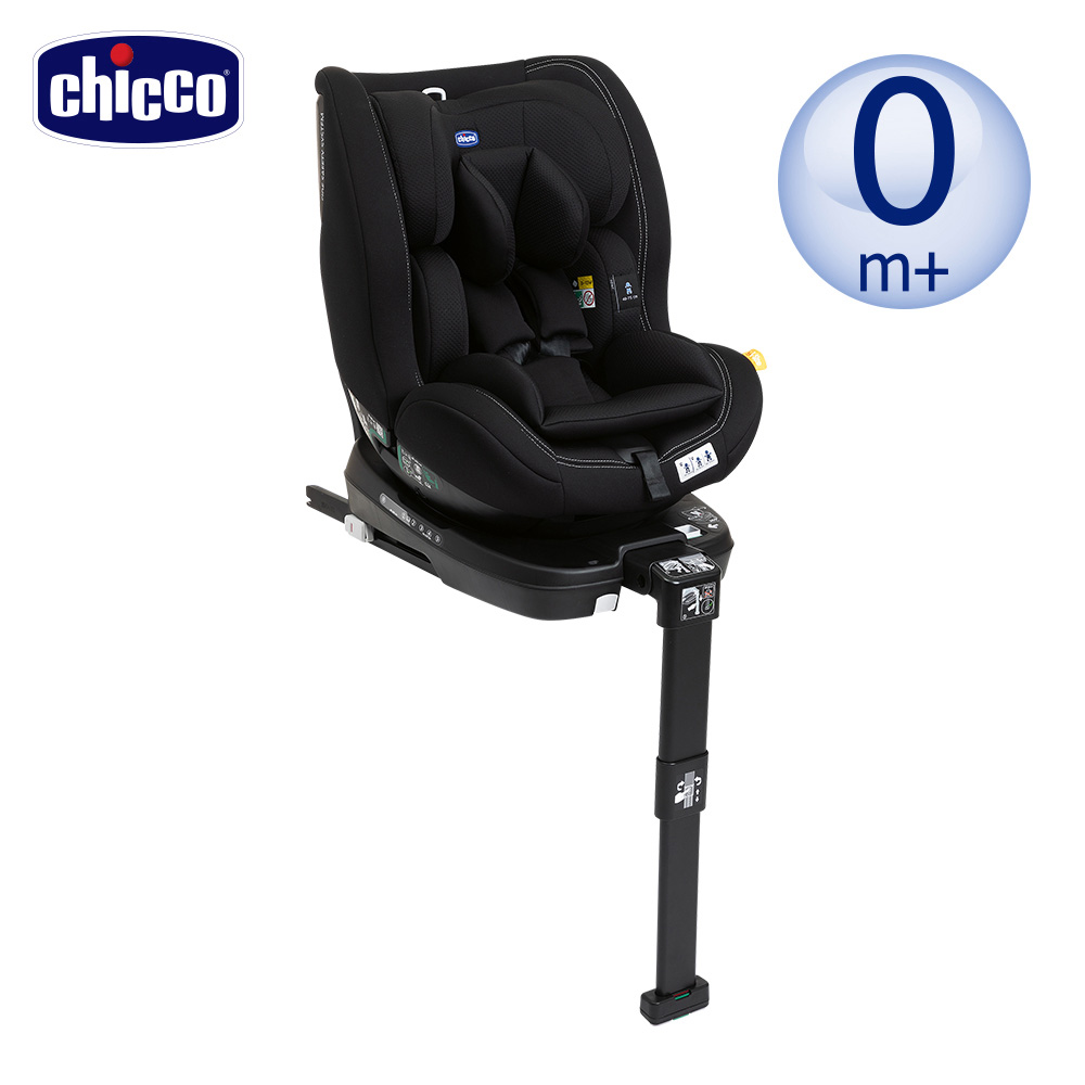 【chicco】Seat3Fit Isofix安全汽座-曜石黑