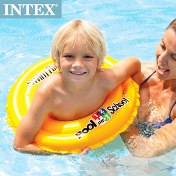 INTEX 游泳學校POOL SCHOOL-STEP 2 游泳圈3-6歲 (58231)