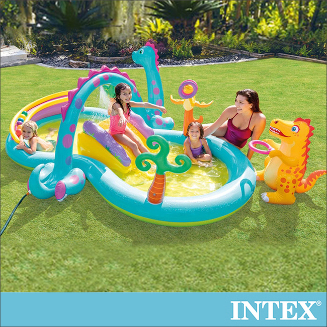 【INTEX】恐龍遊樂園大型戲水池(57135)