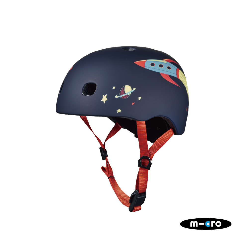 Micro Helmet 消光火箭安全帽 LED 版本