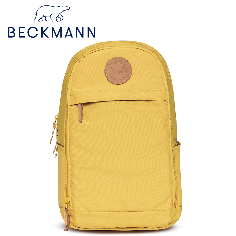 【Beckmann】Urban成人護脊後背包30L-檸檬黃