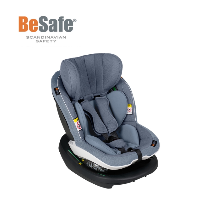 BeSafe iZi Modular模組化兒童汽車安全座椅(雲霧藍)