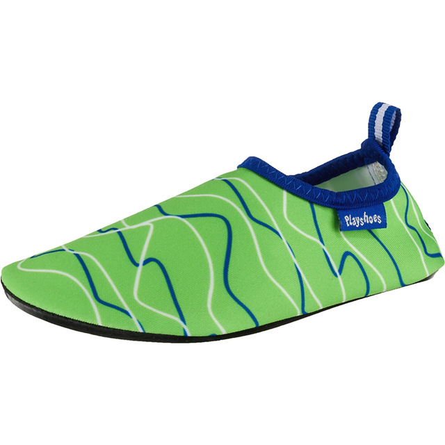 德國PlayShoes 抗UV水陸兩用沙灘懶人童鞋-海浪