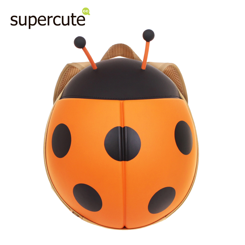 supercute 瓢蟲造型後背包-橘/兒童寶寶雙肩帶後背包