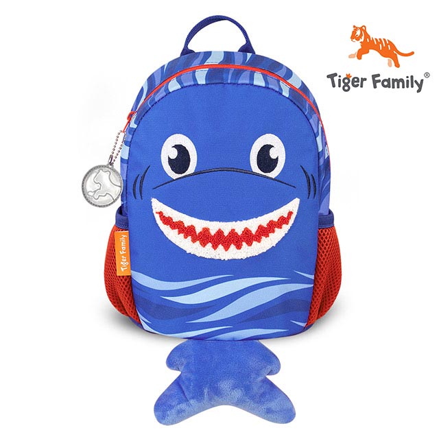 TigerFamily 抱抱好朋友3D幼兒背包-鯊魚寶貝