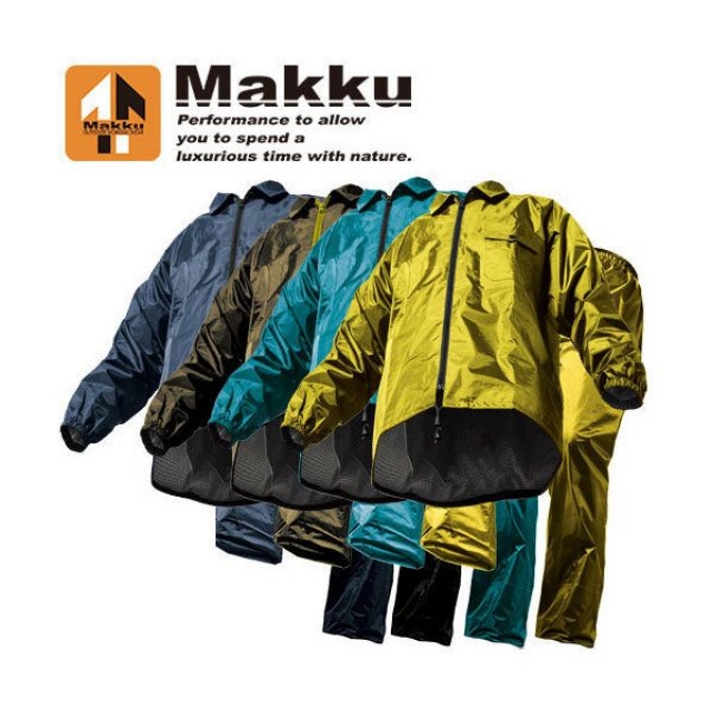 MAKKU AS-5100 日本輕量 兩件式雨衣 防風 防水