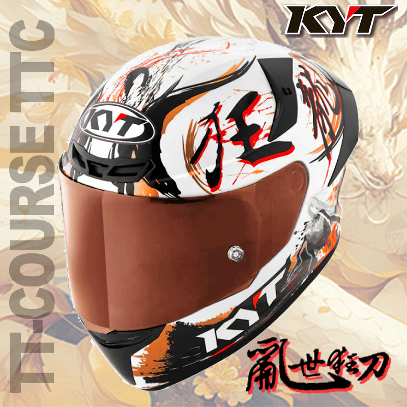 KYT 安全帽 TT-COURSE TTC 亂世狂刀 全罩式安全帽
