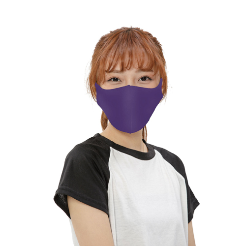 【勤逸軒】波特鉅防曬MIT透氣立體口罩-俏麗紫(兩入組合)