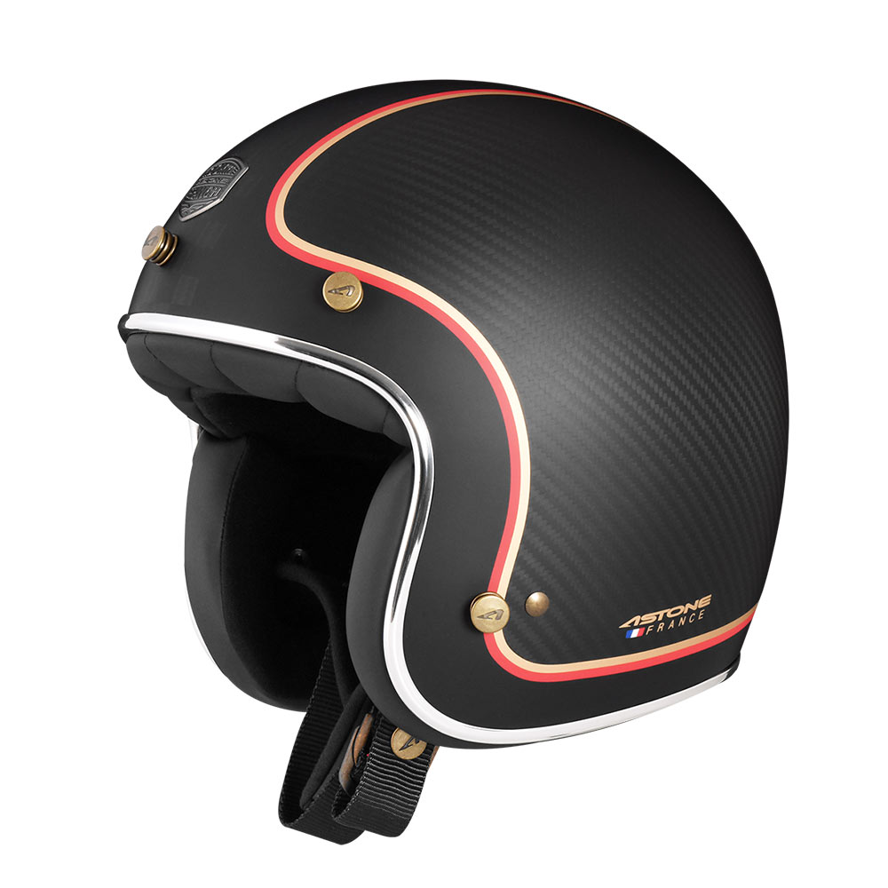 【ASTONE】SP6-RETRO VV101 碳纖復古半罩式安全帽