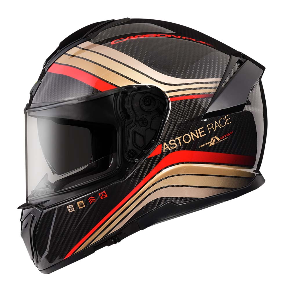 【ASTONE】GT6F YA1 頂級碳纖維全罩式安全帽
