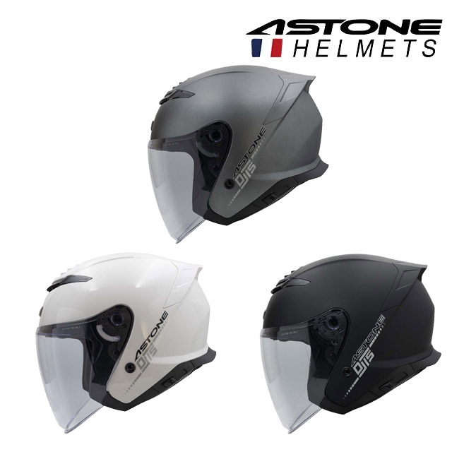 【ASTONE】DJ15素色 半罩式安全帽 3/4罩安全帽 內藏式太陽眼鏡