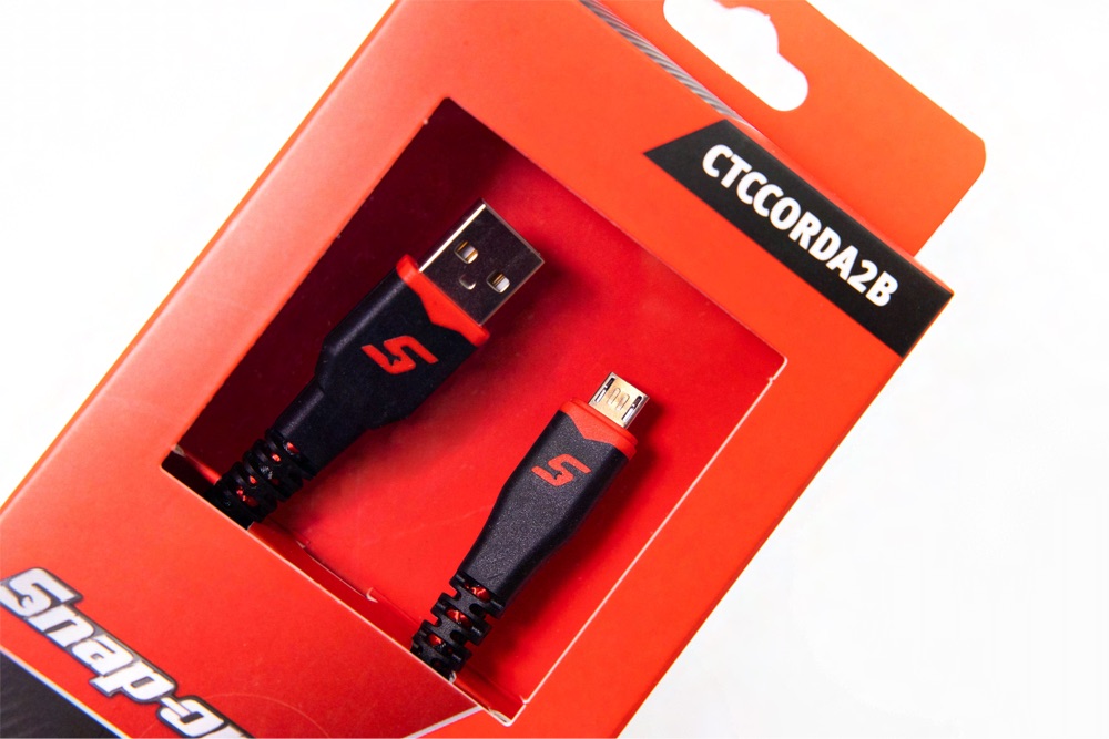 【Snap-on】USB to Micro-USB 工業級充電傳輸線 2M