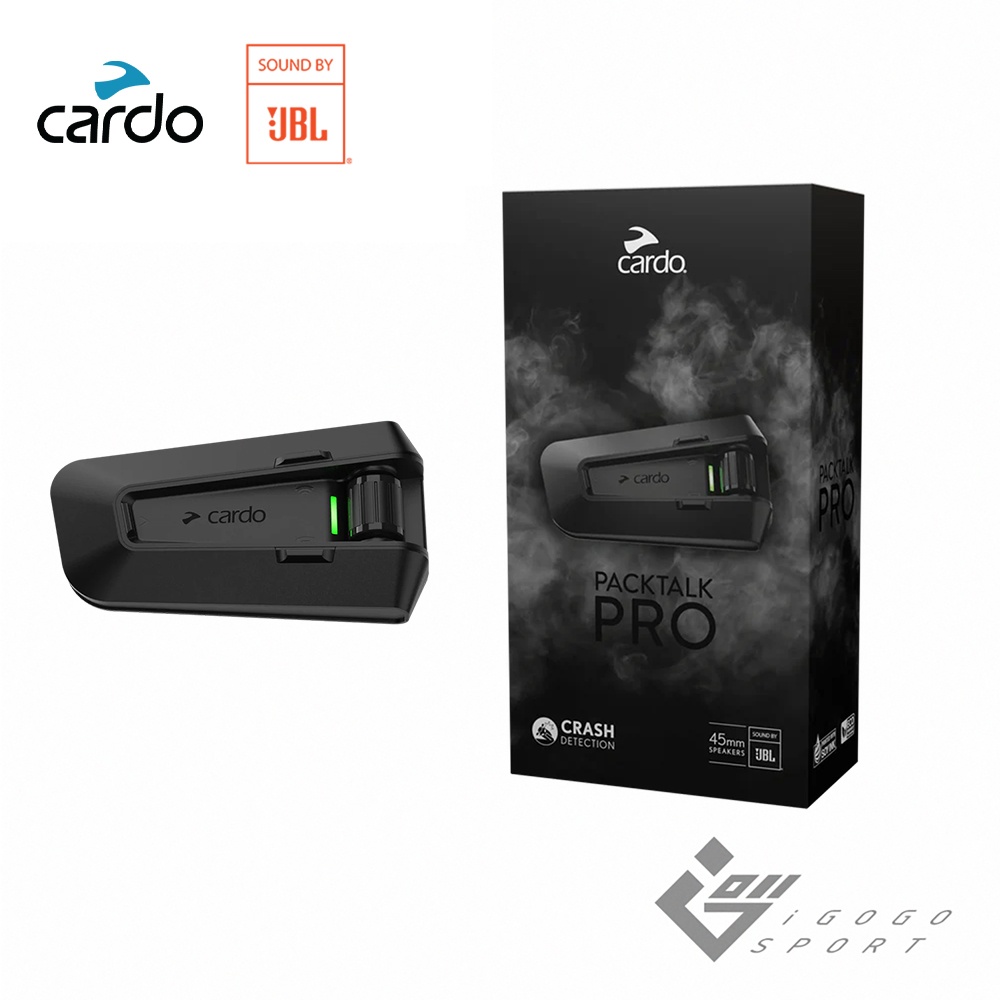 Cardo PACKTALK PRO 安全帽通訊藍牙耳機(單入組)