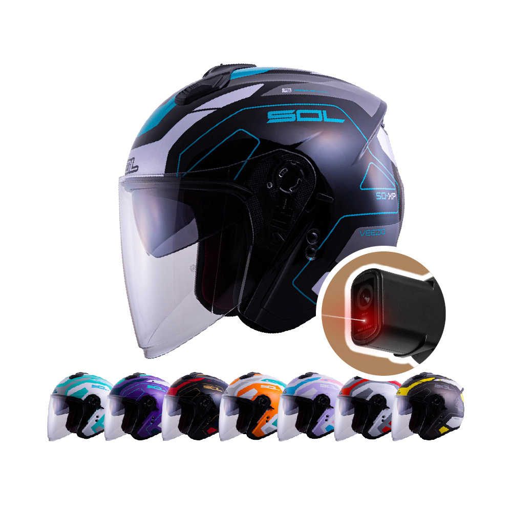 iMini iMiniDV X4C SOXP 領航員 內建式安全帽行車記錄器(迴圈錄影 紅外線 廣角 夜拍清晰)