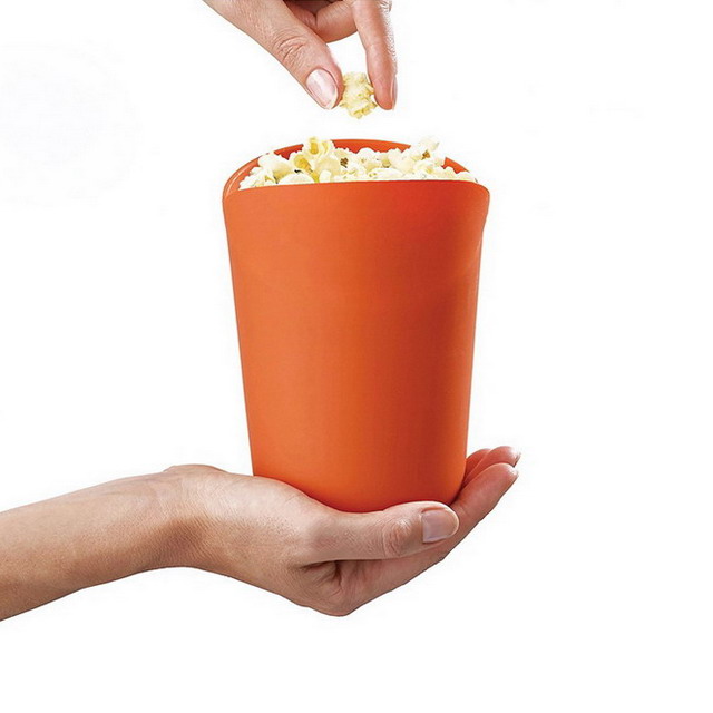 DIY創意設計料理微波爆米花桶