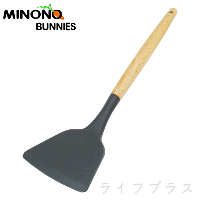 米諾諾不沾鍋櫸木矽膠鍋鏟