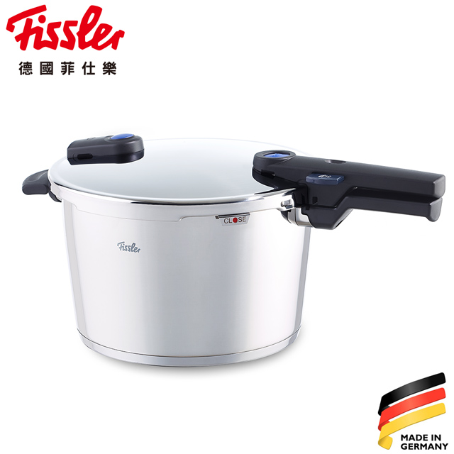 德國Fissler菲仕樂 歐洲版二代藍點壓力鍋6L(22公分)