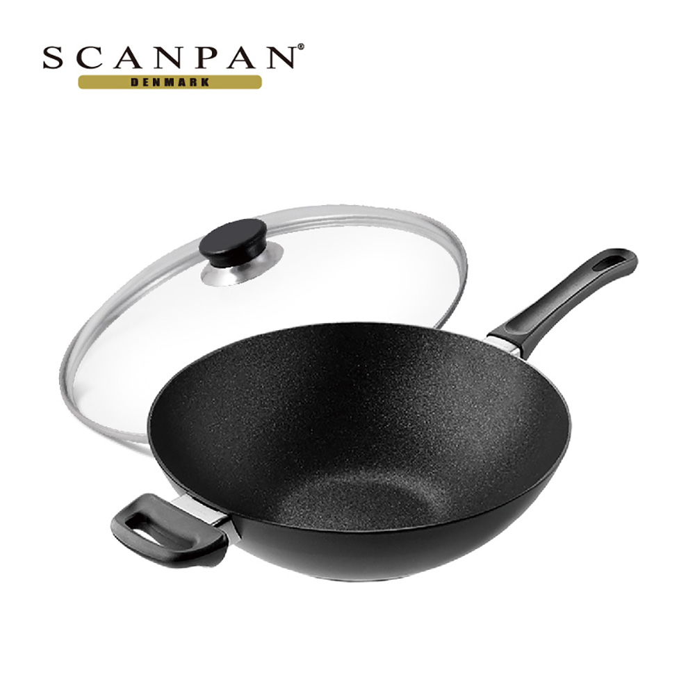 【Scanpan】經典系列 32cm不沾炒鍋(可電磁爐)