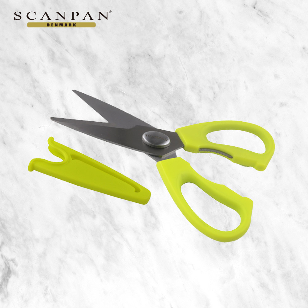 丹麥精品SCANPAN 繽紛系列 19cm廚房剪青蘋綠