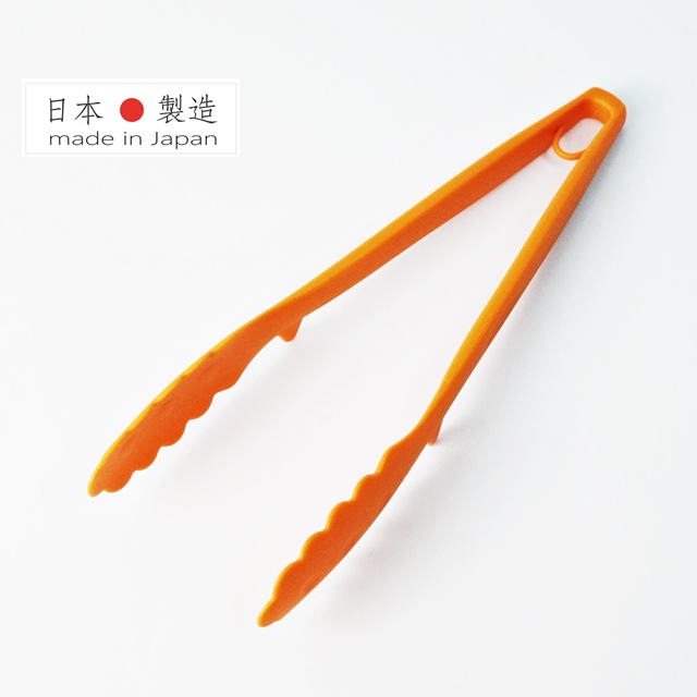 【HOME chef】日本製 不沾鍋琺瑯鍋耐熱料理夾 柳橙橘