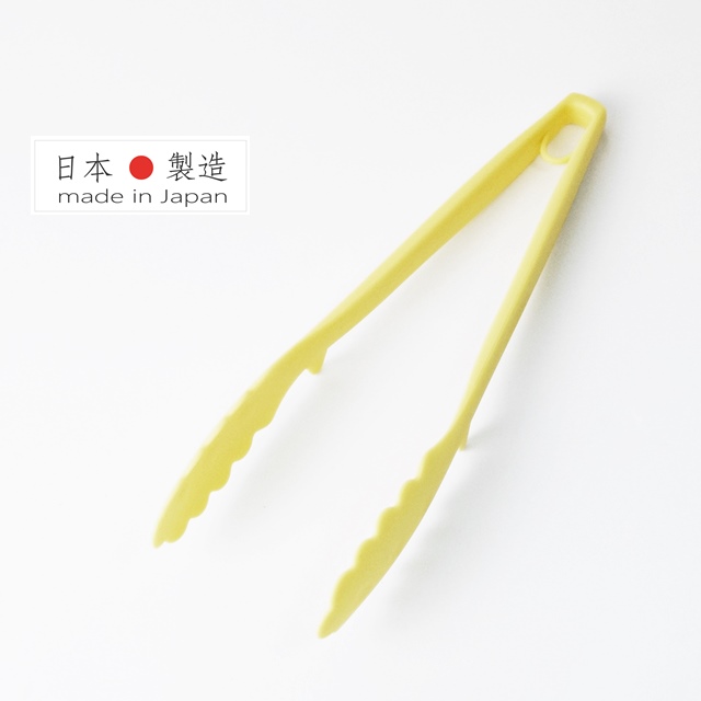 【HOME chef】日本製 不沾鍋琺瑯鍋耐熱料理夾 檸檬黃
