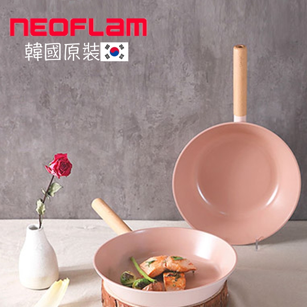 NEOFLAM classic 陶瓷塗層 24cm平底鍋(IH爐適用不挑爐具)