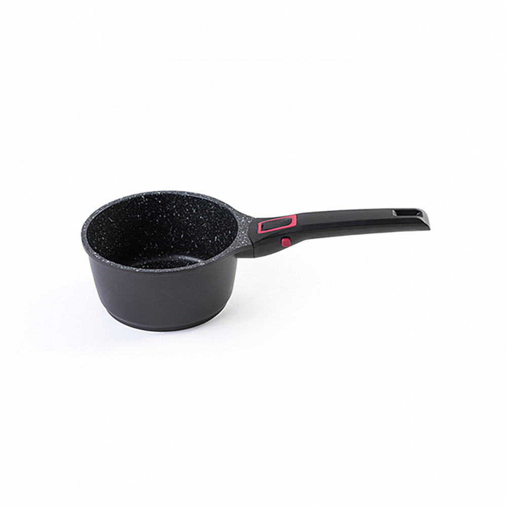 Baumalu｜16cm．Granit Pro醬汁單手鍋 (寶馬璐-花崗巖紋)