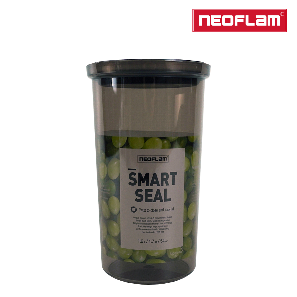 NEOFLAM SMART SEAL聰明封抗菌遮光儲物罐-圓形1700ml