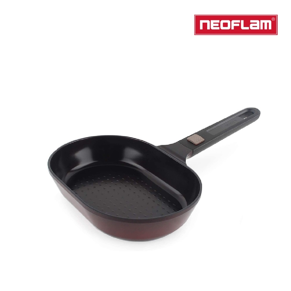 【NEOFLAM】My Pan系列可拆式陶瓷28cm煎魚鍋-紅寶石(可拆式手把)