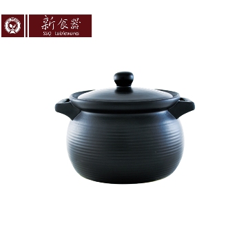 《新食器》台灣製耐熱陶瓷煲湯鍋 6.5L 10號滷味鍋
