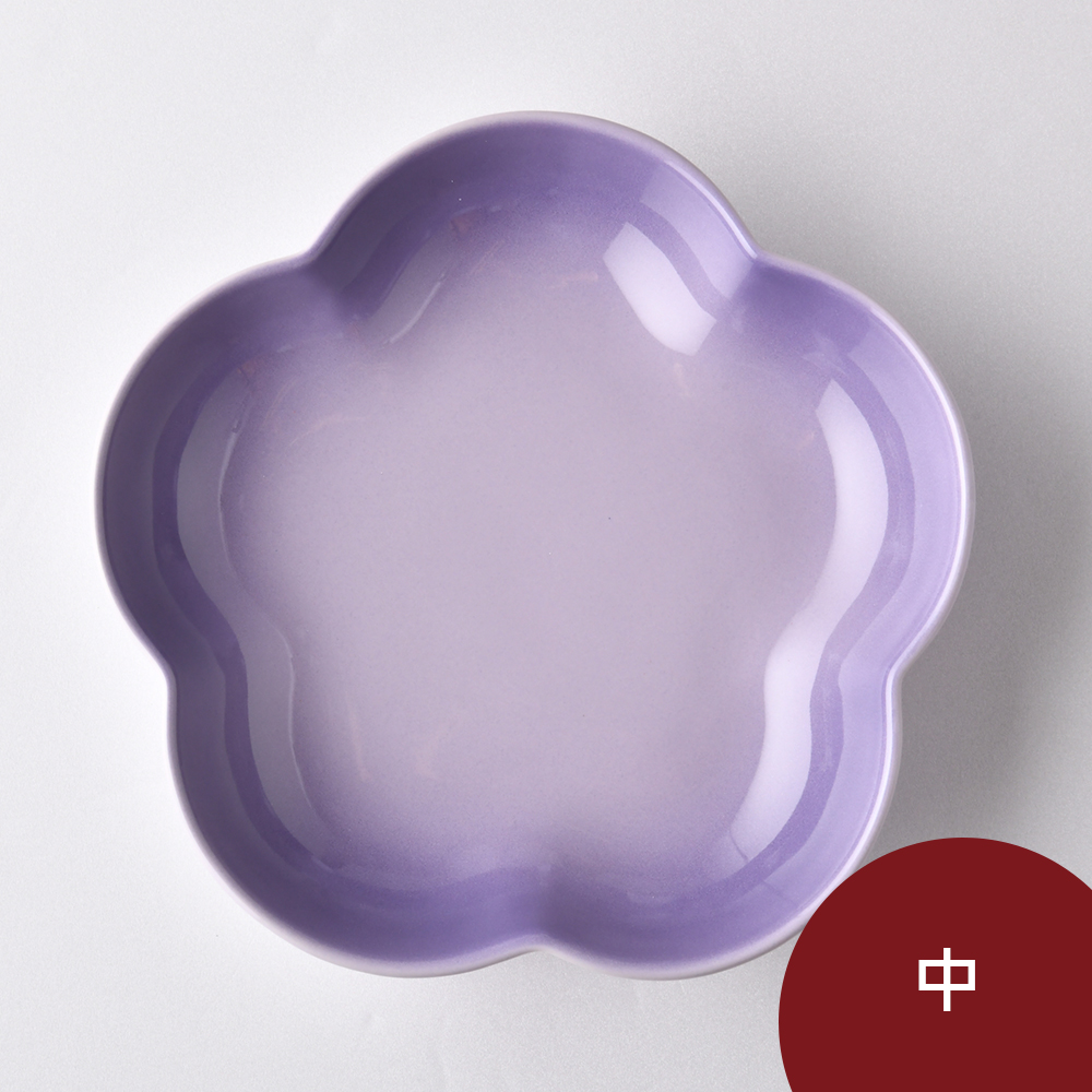 Le Creuset 花型深盤 20cm 藍鈴紫