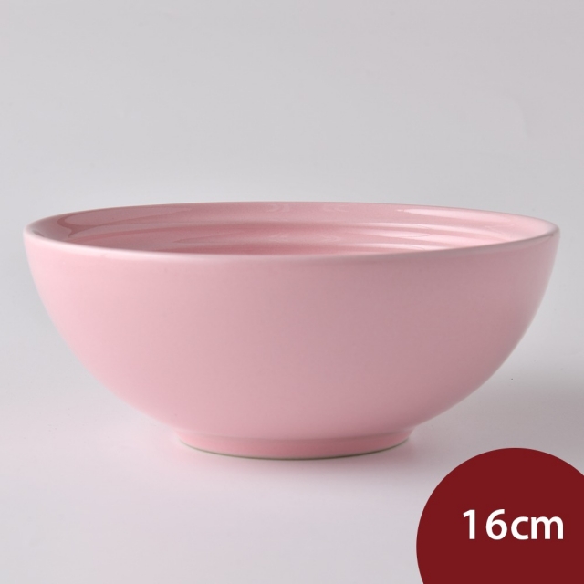 Le Creuset 早餐穀片碗 16cm 雪紡粉