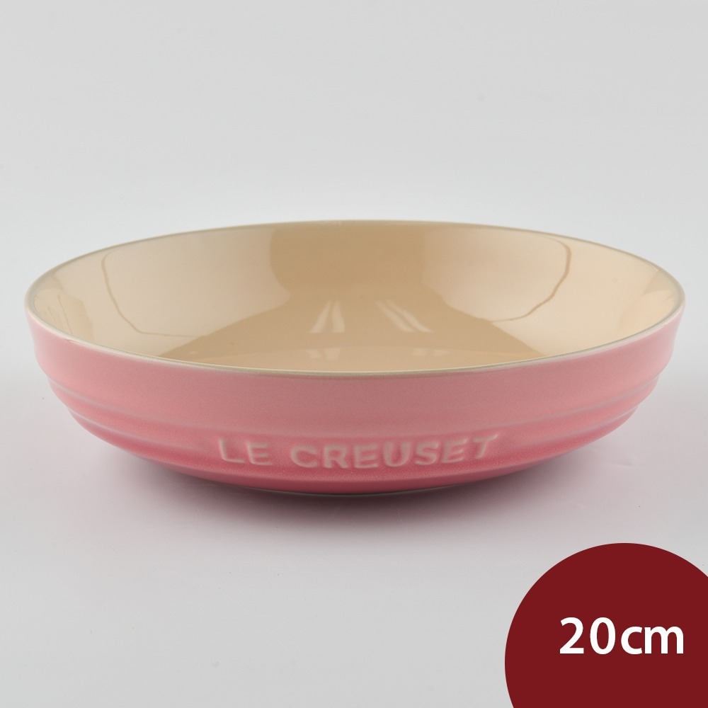 Le Creuset 深圓盤 20cm 薔薇粉