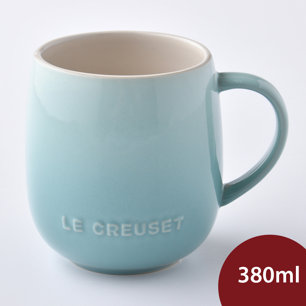 Le Creuset 蛋蛋馬克杯 380ml 悠然綠