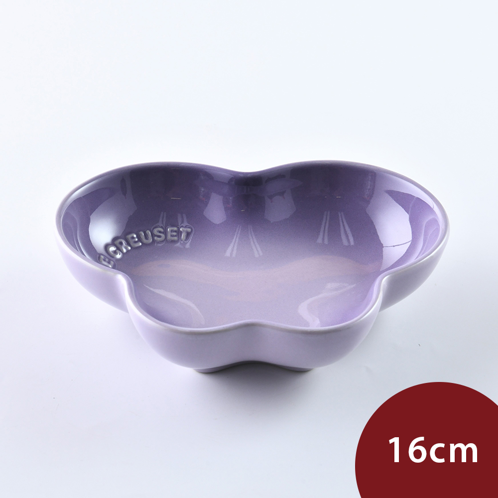 Le Creuset 繁花系列蝴蝶盤 16cm 藍鈴紫