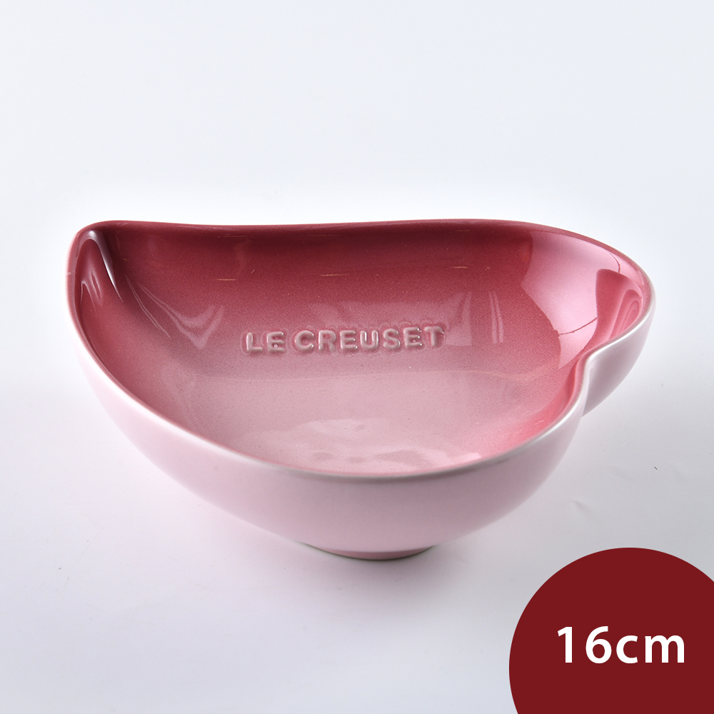 Le Creuset 繁花系列花瓣盤 16cm 櫻花粉