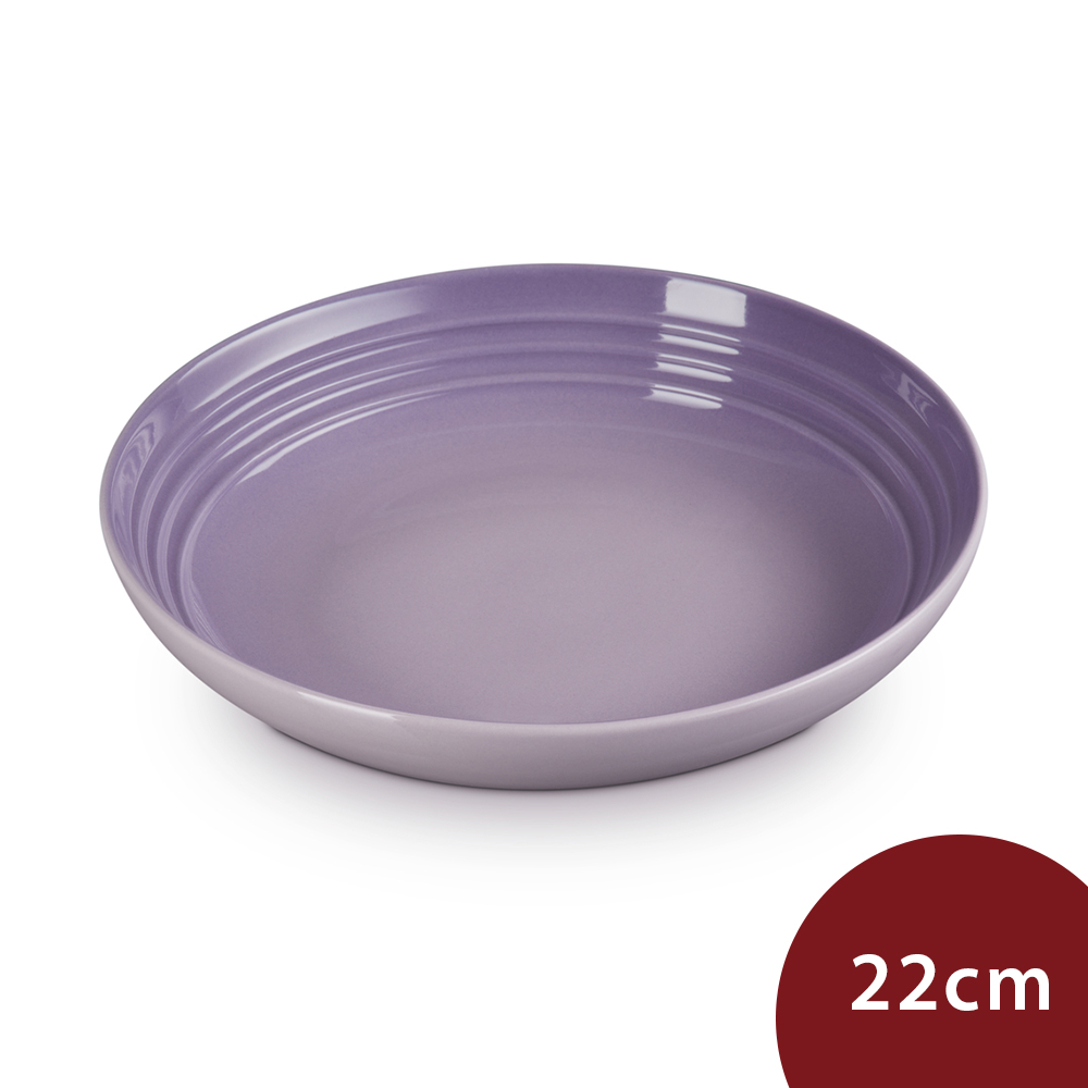 Le Creuset 義麵盤 22cm 藍鈴紫 無紙盒
