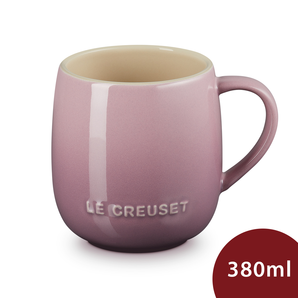 Le Creuset 蛋蛋馬克杯 茶杯 380ml 錦葵紫