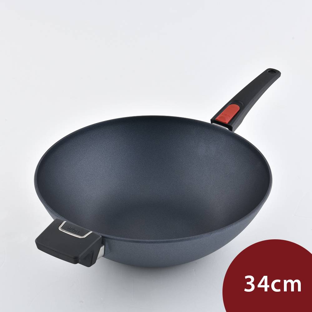Woll Diamond Lite 輕量鑽石 不沾中式炒鍋 34cm 不沾鍋 中華炒鍋 (電磁爐 IH爐可用)