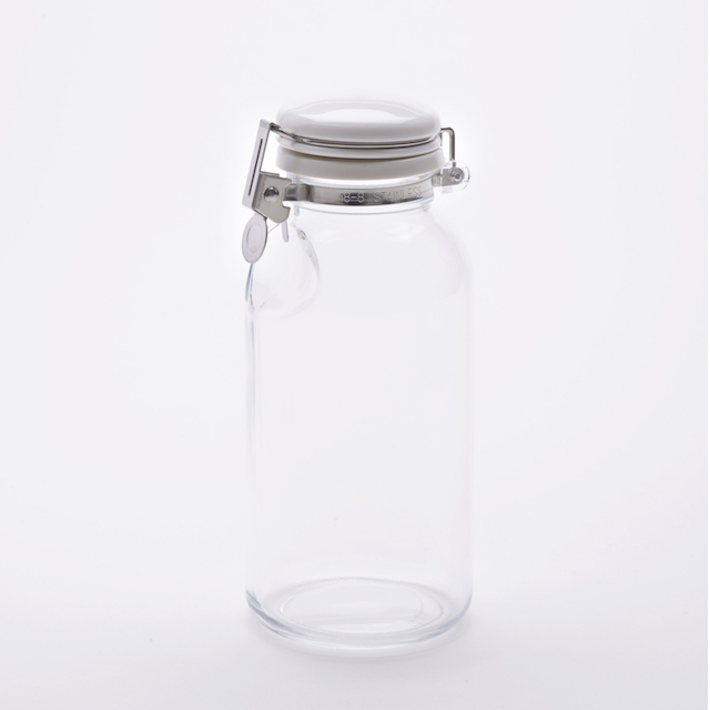【日本星硝】One Push單手按壓密封玻璃瓶（500ml）