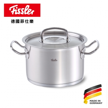 【德國 Fissler 】菲仕樂主廚系列 不銹鋼24cm深湯鍋6.3L(總代理公司貨)
