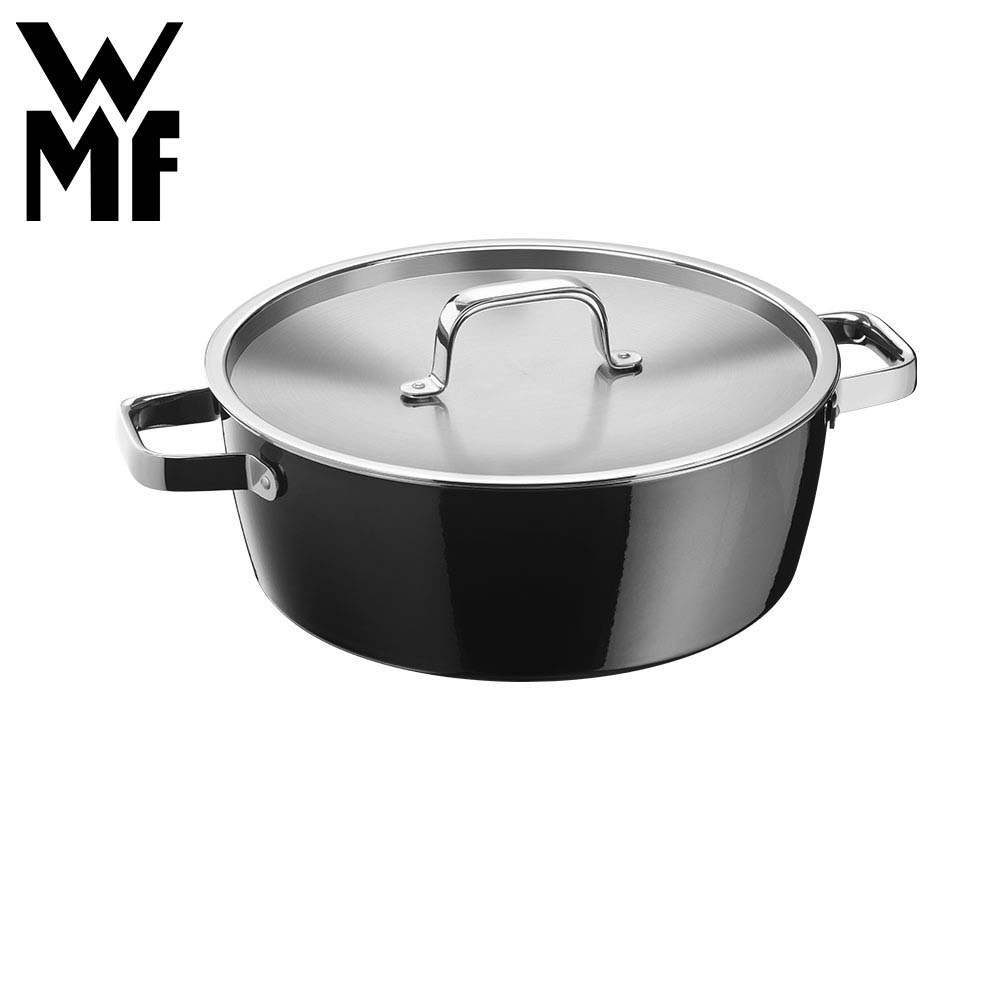 WMF Fusiontec Aromatic 淺燉鍋 28cm 5.9L (黑色)